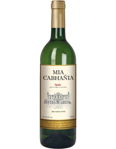 Вино "Миа Кабанья" Белое сухое