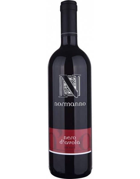 Вино Normanno, Nero d'Avola, Sicilia IGT, 2014
