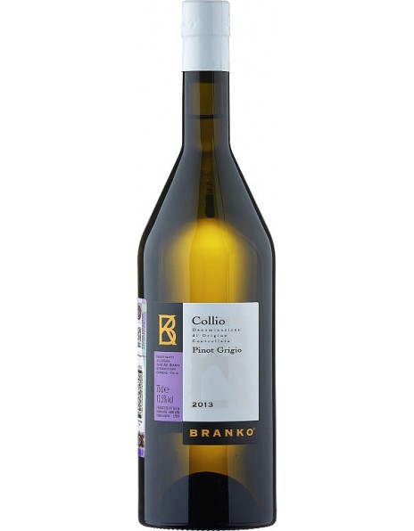 Вино Branko, Pinot Grigio, Collio IGT, 2013