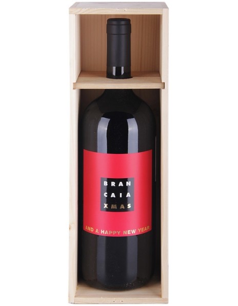 Вино Brancaia, "Tre" IGT, 2012, wooden box ("Xmas"), 1.5 л