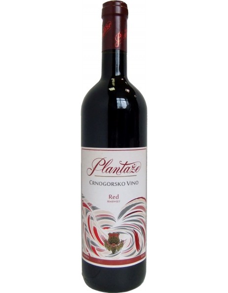 Вино Plantaze, Crnogorsko Vino Red Semi-sweet