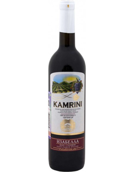 Вино "Kamrini" Isabella, 0.7 л
