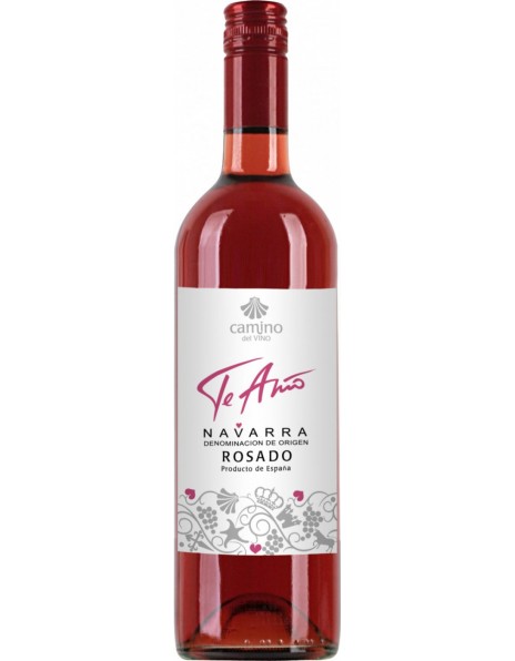 Вино Camino del vino, "Te amo" Rosado, Navarra DO