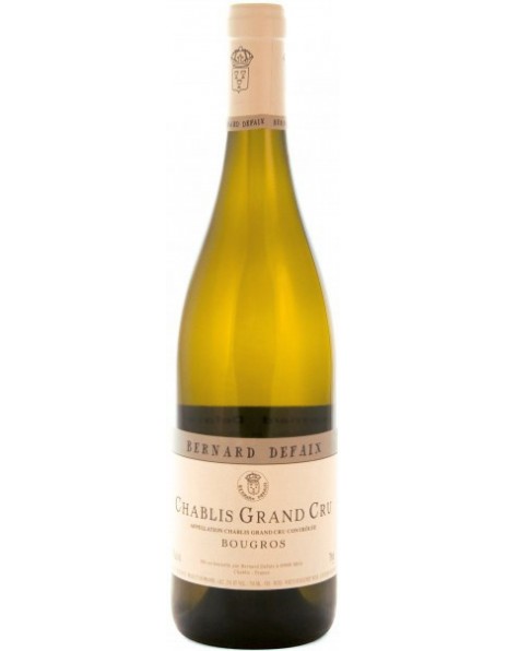 Вино Domaine Bernard Defaix, Chablis Grand Cru "Bougros", 2014