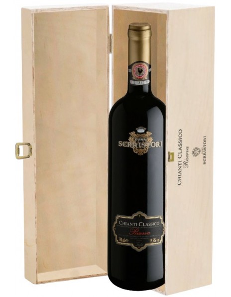Вино Conti Serristori, Chianti Classico Riserva DOCG, 2008, gift box