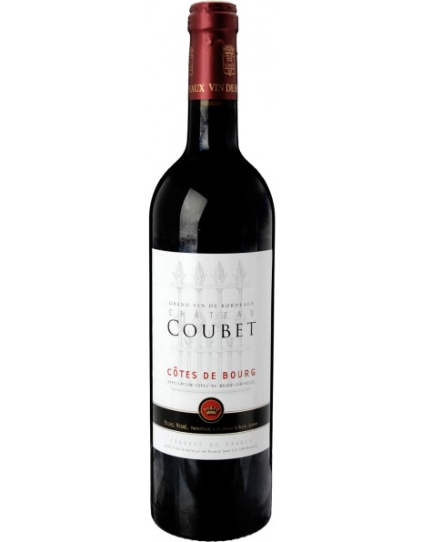 Вино Chateau Coubet, Cotes de Bourg AOC, 2015