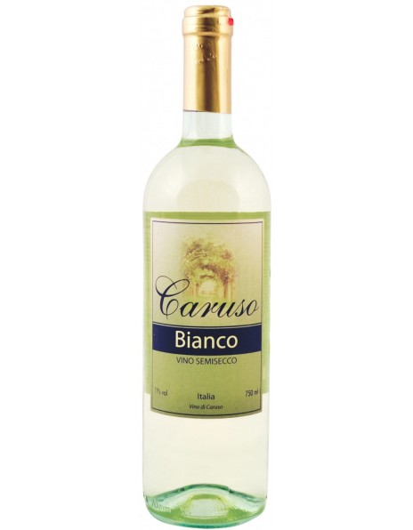 Вино "Caruso" Bianco Semisecco