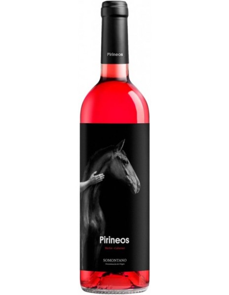 Вино "Pirineos Seleccion" Merlot-Cabernet Rosado, Somontano DO