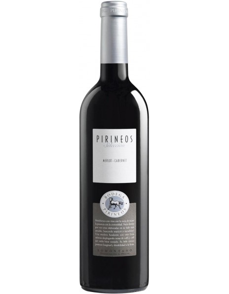Вино "Pirineos Seleccion" Merlot-Cabernet Crianza, Somontano DO