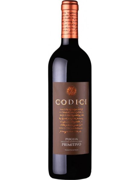 Вино "Codici" Primitivo, Puglia IGT