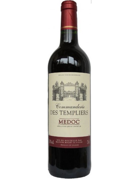 Вино Maison Bouey, "Commanderie des Templiers", Medoc AOC