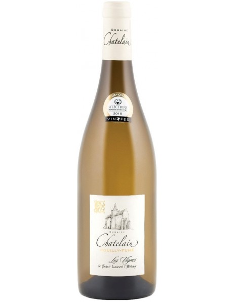 Вино Chatelain, "Les Vignes de St. Laurent l'Abbaye", Pouilly-Fume AOC, 2015