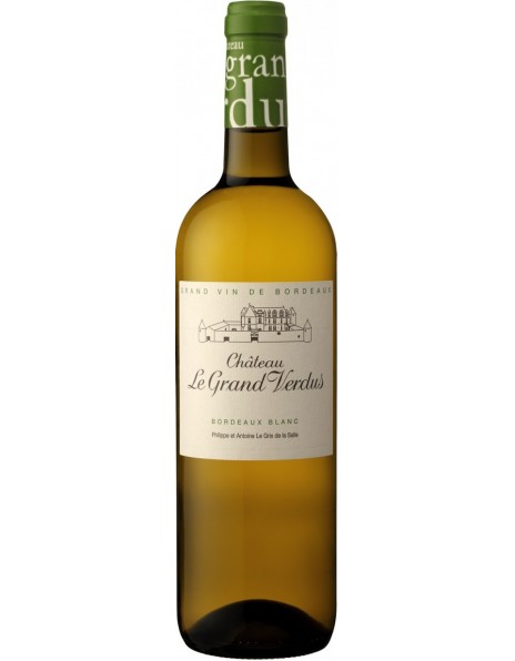 Вино "Chateau Le Grand Verdus" Blanc, Bordeaux AOP, 2015