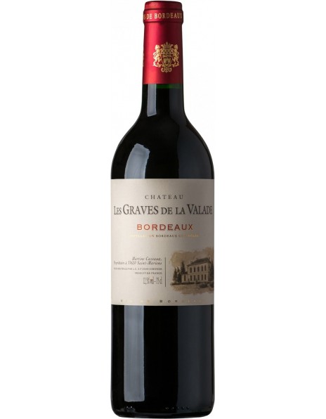 Вино Chateau Les Graves de la Valade, Bordeaux AOC, 2016