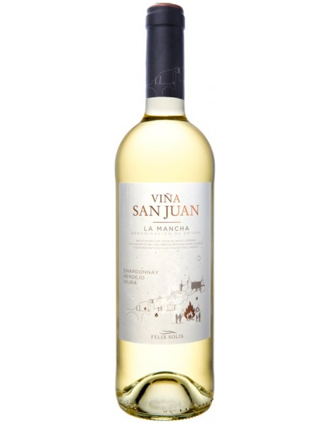 Вино "Vina San Juan" White, La Mancha DO