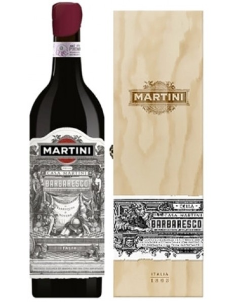 Вино "Martini" Barbaresco DOCG, wooden box