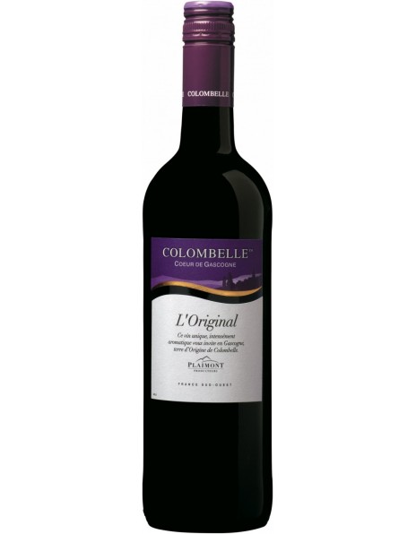 Вино "Les Trois Mousquetaires", Colombelle "L'Original" Rouge, Cotes de Gascogne IGP, 2014