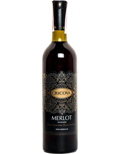 Вино Cricova, Merlot Demidulce