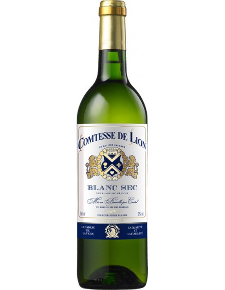 Вино "Comtesse de Lion" Blanc Sec
