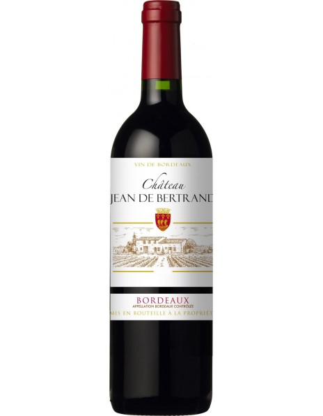 Вино Chateau Jean de Bertrand, Bordeaux АОP, 2012