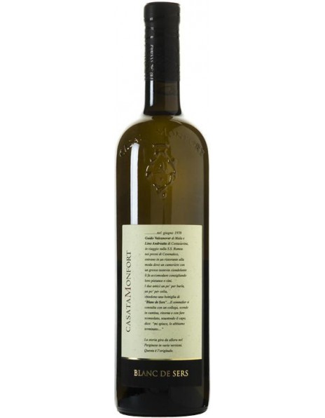 Вино Casata Monfort, "Blanc de Sers" IGT, 2014