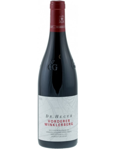 Вино Weinhaus Heger, "Ihringer Vorderer Winklerberg" Spatburgunder GG, 2013