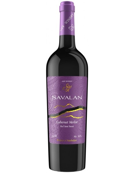 Вино "Savalan" Cabernet-Merlot