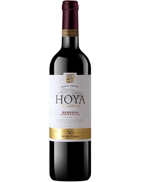 Вино Vicente Gandia, "Hoya de Cadenas" Reserva Tempranillo, Utiel-Requena DO, 2012