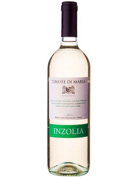Вино Tenute di Maria, Inzolia, Terre Siciliane IGT, 2014
