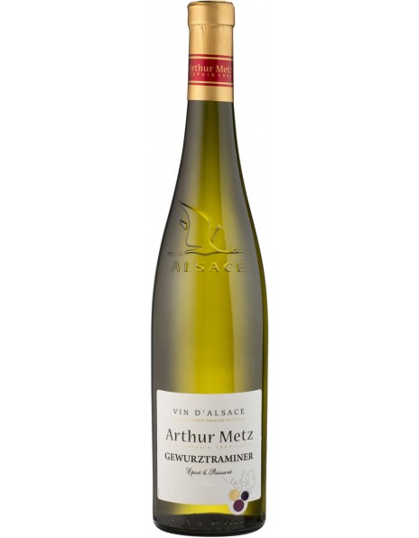 Вино Arthur Metz, "Vin d'Alsace" Gewurztraminer AOP