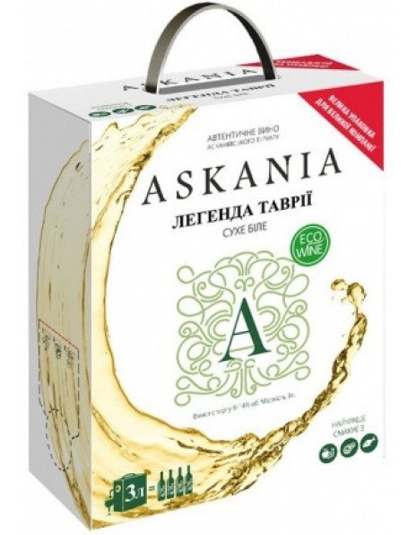 Вино Tavria, "Askania" Legenda Tavrii, bag-in-box, 3 л