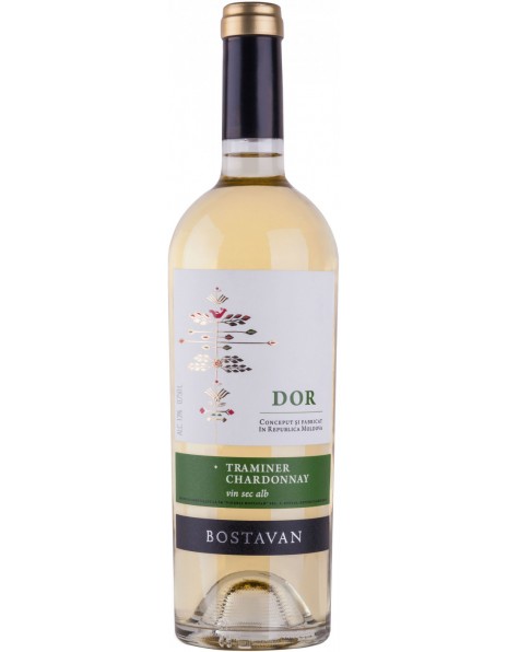 Вино Bostavan, "Dor" Traminer &amp; Chardonnay