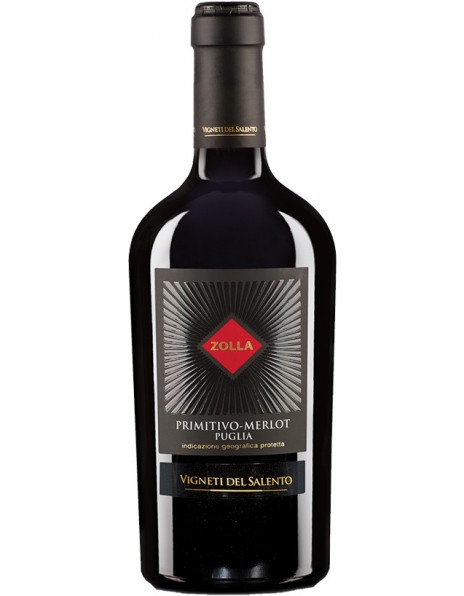 Вино Vigneti del Salento, "Zolla" Primitivo-Merlot, Puglia IGP