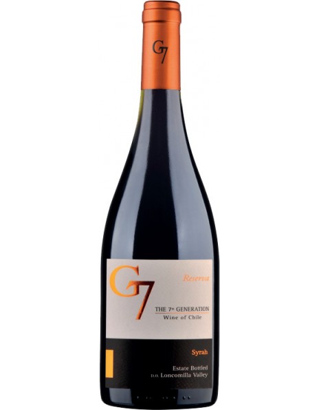Вино Vina Carta Vieja, "G7" Reserva Syrah