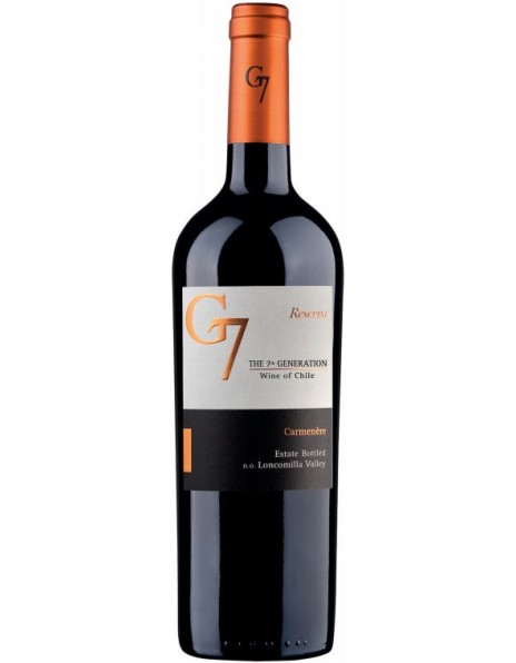 Вино Vina Carta Vieja, "G7" Reserva Carmenere