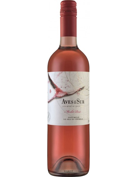 Вино Vina Carta Vieja, "Aves del Sur" Merlot Rose, Central Valley