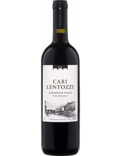 Вино "Cari Lentozzi" Sangiovese, Puglia IGT