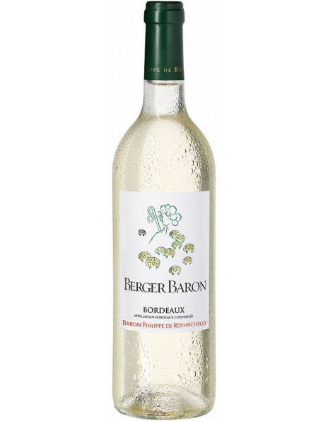 Вино Baron Philippe de Rothschild, "Berger Baron" Blanc, Bordeaux AOC, 2016