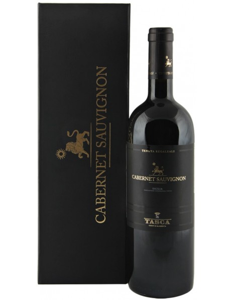 Вино Tasca d'Almerita, Cabernet Sauvignon, 2014, gift box