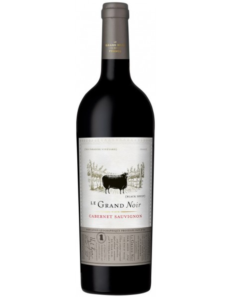 Вино "Le Grand Noir" Winemaker's Selection Cabernet Sauvignon, Pays d'Oc IGP, 2016