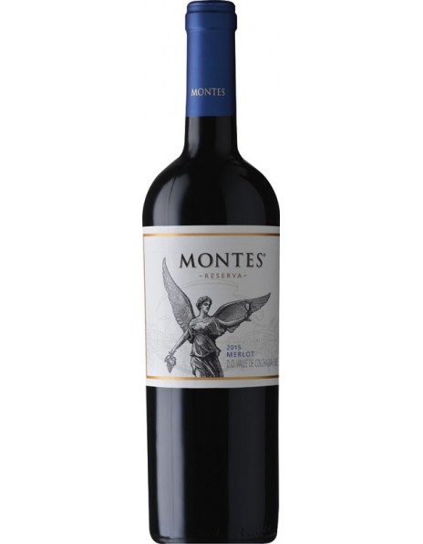 Вино Montes, "Reserva" Merlot, Valle de Colchagua DO, 2015