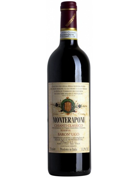 Вино Monteraponi, "Baron Ugo" Riserva, Chianti Classico DOCG, 2011