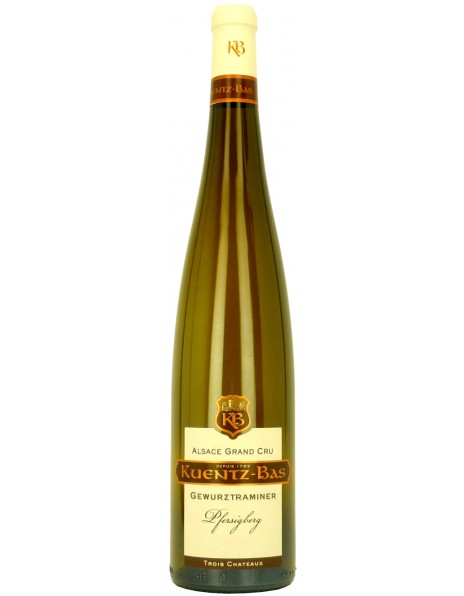 Вино Kuentz-Bas, Gewurztraminer "Pfersigberg" Trois Chateaux, Alsace Grand Cru, 2013