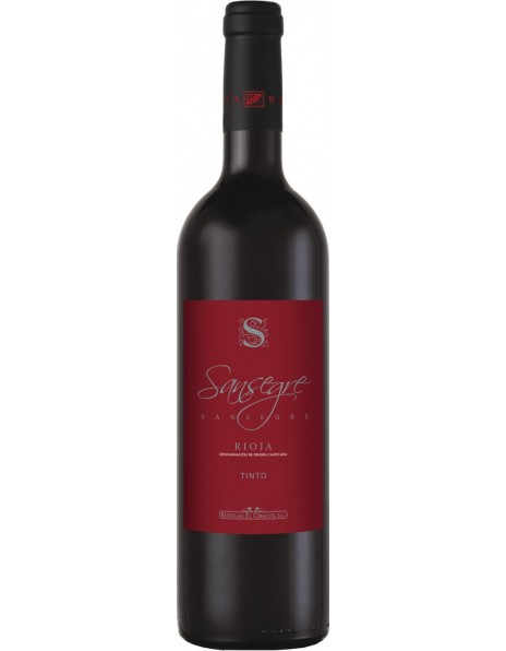 Вино Bodegas El Cidacos, "Sansegre" Tinto, Rioja DOC, 2016