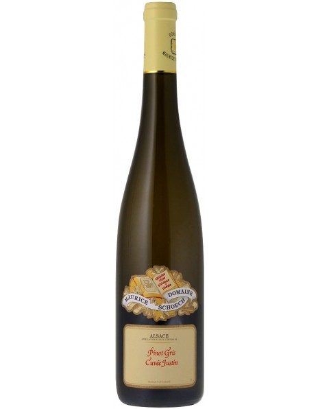 Вино Domaine Maurice Schoech, Pinot Gris "Cuvee Justin", Alsace AOC, 2013