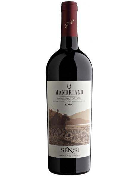 Вино Sensi, "Mandriano" Rosso, Maremma Toscana DOC