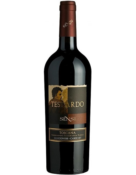 Вино Sensi, "Testardo" Sangiovese-Cabernet, Toscana IGT