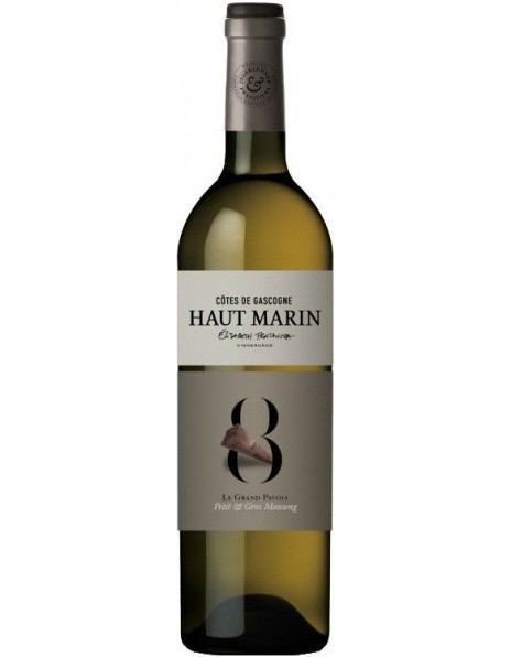 Вино Haut Marin, "Le Grand Pavois" Petit &amp; Gros Manseng, Cotes de Gascogne IGP