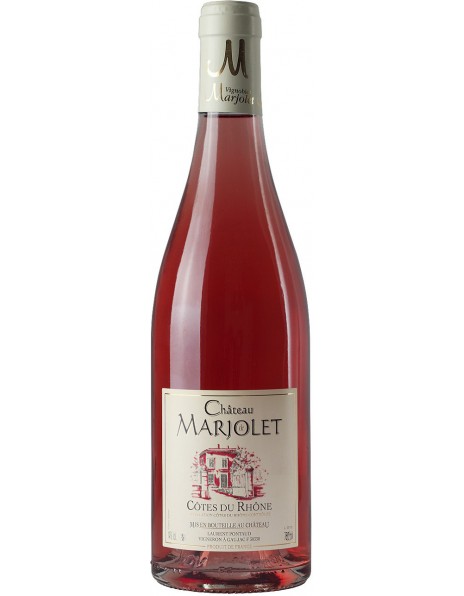 Вино Chateau de Marjolet, Cotes du Rhone AOC Rose, 2017