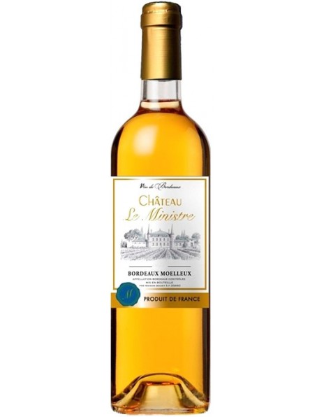 Вино Chateau Le Ministre, Bordeaux Moelleux AOC, 2015